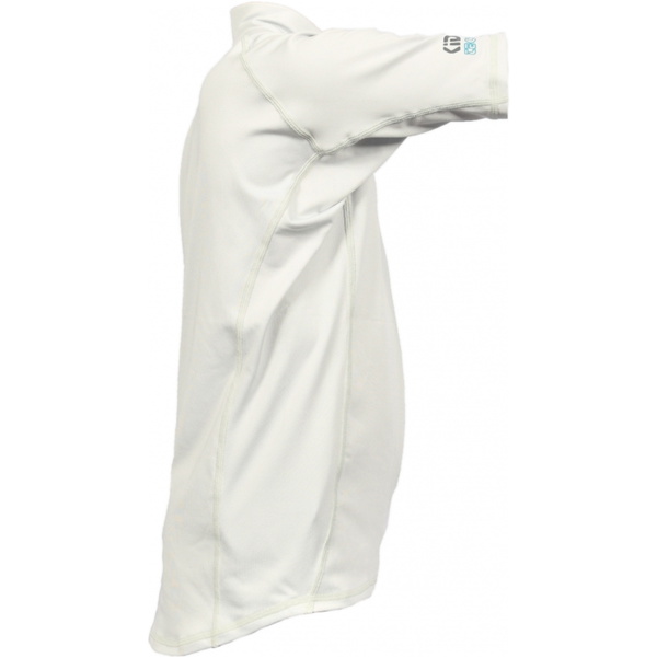 2026 Peak PS Junior Tecwik Short Sleeve Rash Vest 26KTWSS - White